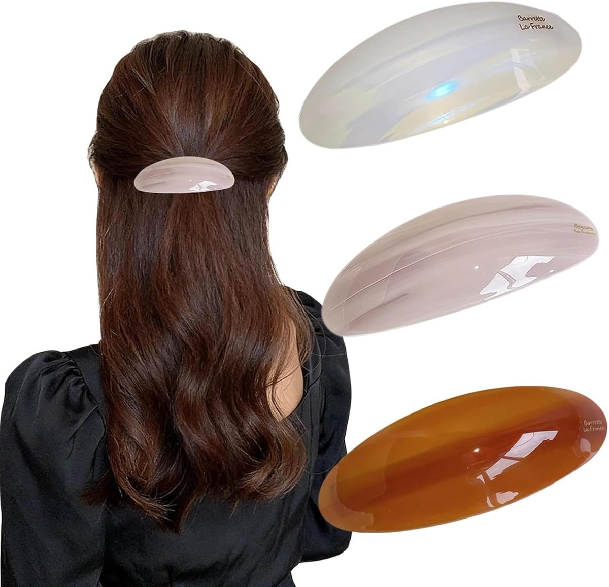 Haarspelden set van 3 - Schildpadpatroon - Vintage charme - Perfect voor dagelijks gebruik - ShopVlot