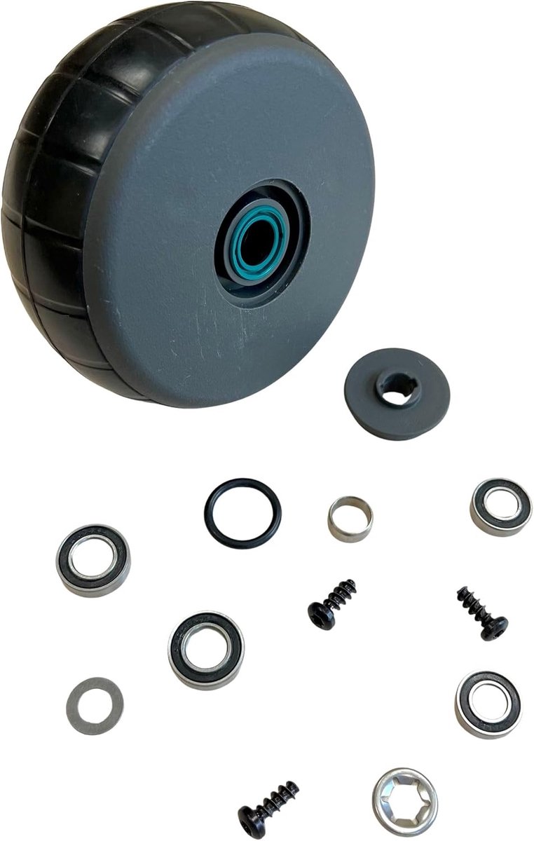 Repair Kit Voor Husqvarna Automower Voorwiel - Inclusief Lagers, Dichtingen en Band - Eenvoudige Installatie - ShopVlot