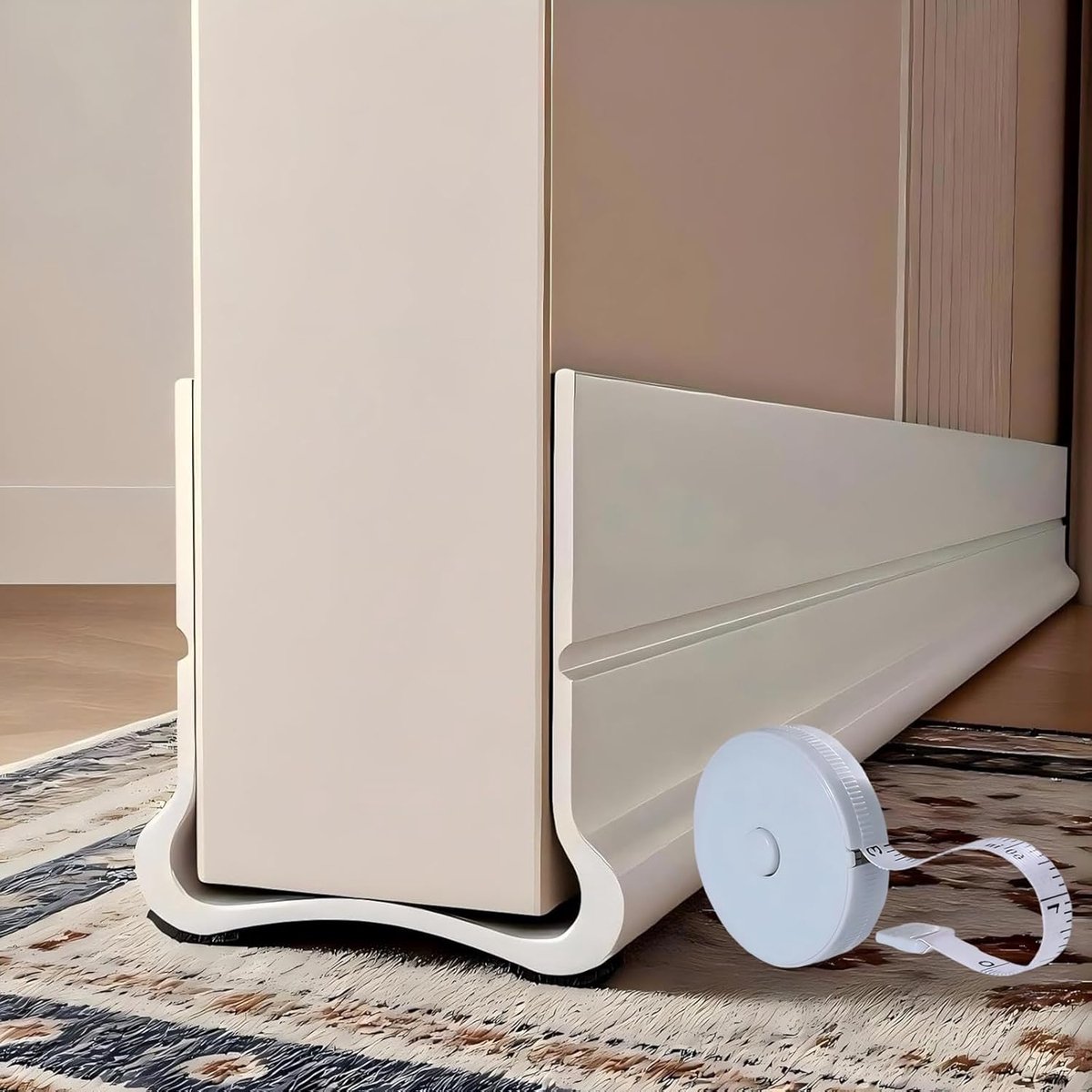 Deurafdichting zelfklevend 93 cm - geluidsisolatie - warmtebehoud - eenvoudig te monteren - ShopVlot