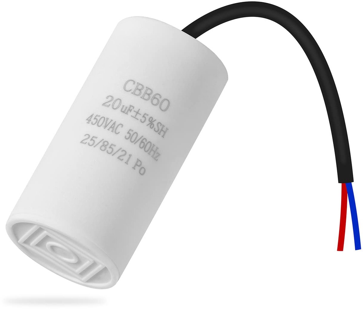 Startcondensator CBB60 450V 20uF - Motorcapacitor - Geschikt voor 50/60Hz - Efficiënte motorprestaties - ShopVlot