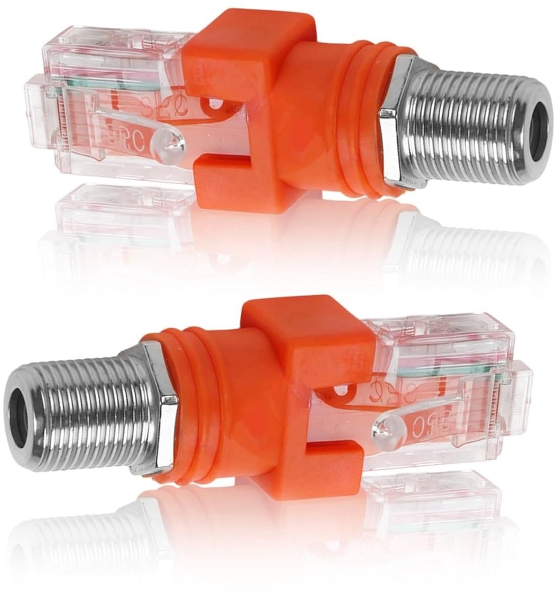 Coax naar Ethernet Adapter - 2 stuks - Moca voor DSL - Snelle signaaloverdracht - ShopVlot