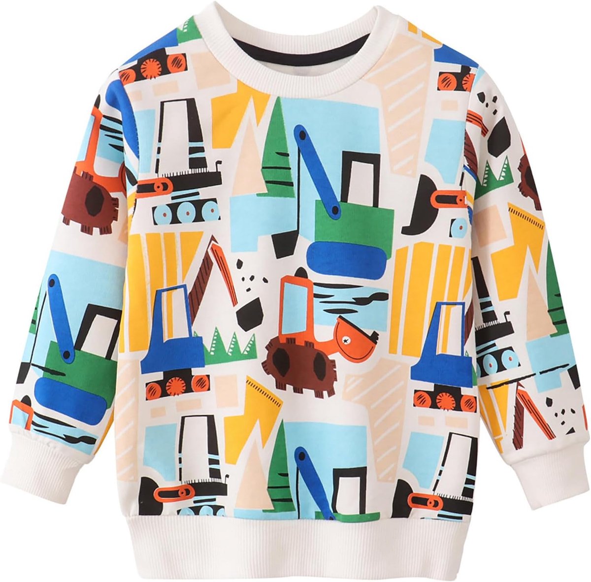 Kleuter jongens meisjes kleding set maat 98 - lange mouwen - schattige cartoonprint - perfect voor herfst en winter - SnelShoppen