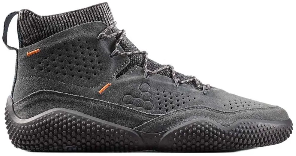 Vivobarefoot Motus Studio Mid Lth Barefoot Schoenen Grijs EU 41 Vrouw