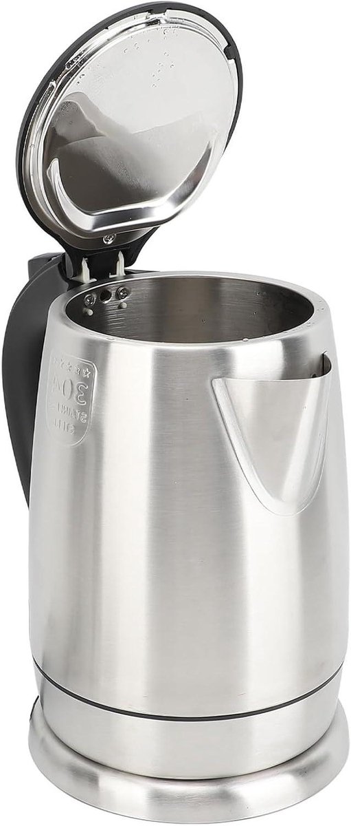 RVS Waterkoker - Elektrische Ketel - Snel Water Koken - Automatische Uitschakeling - 1.8 Liter - Zilver