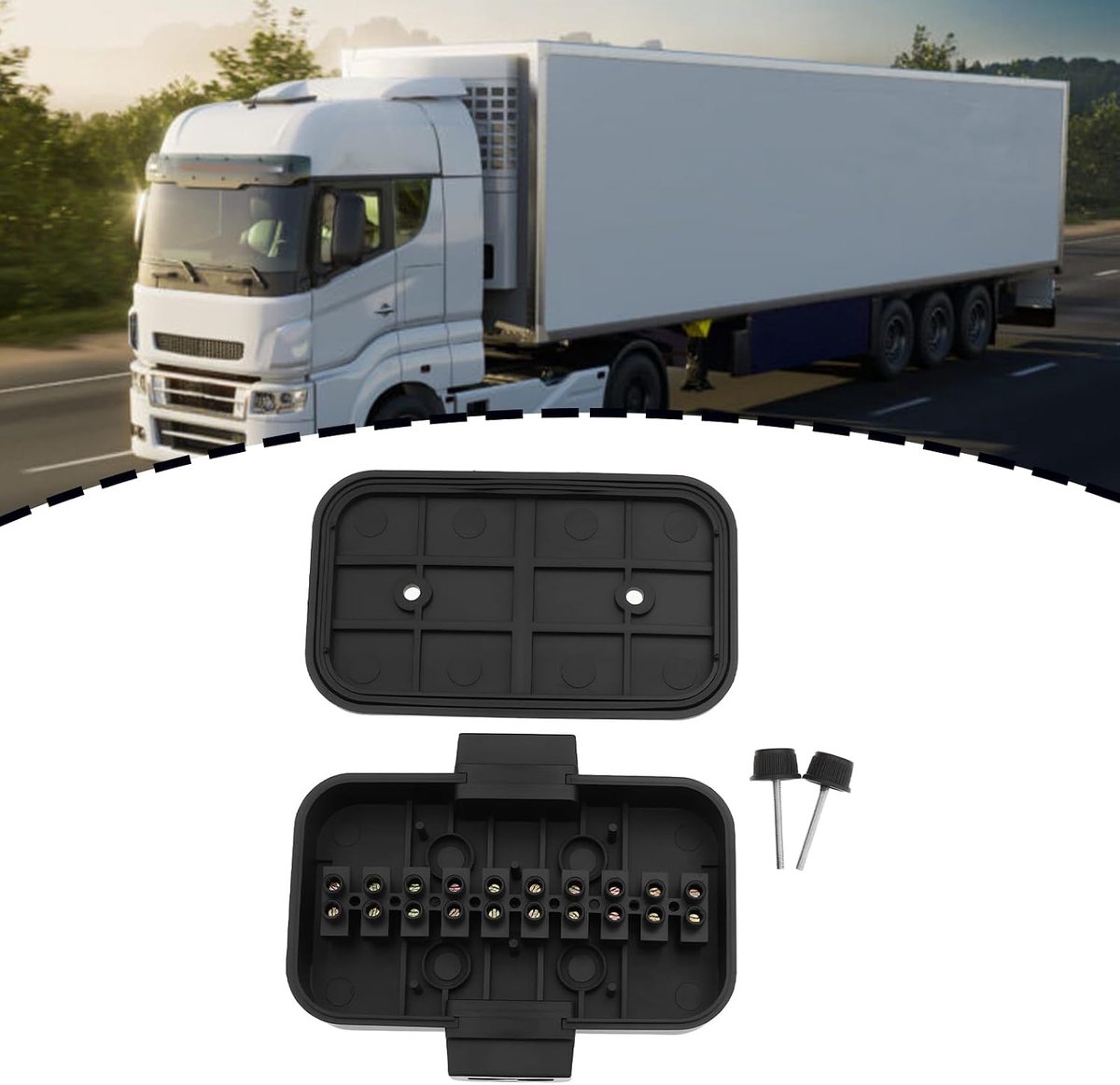 Junction Box 10 kanaals - 12V - Compact ontwerp - Betrouwbare stroomvoorziening - SnelShoppen