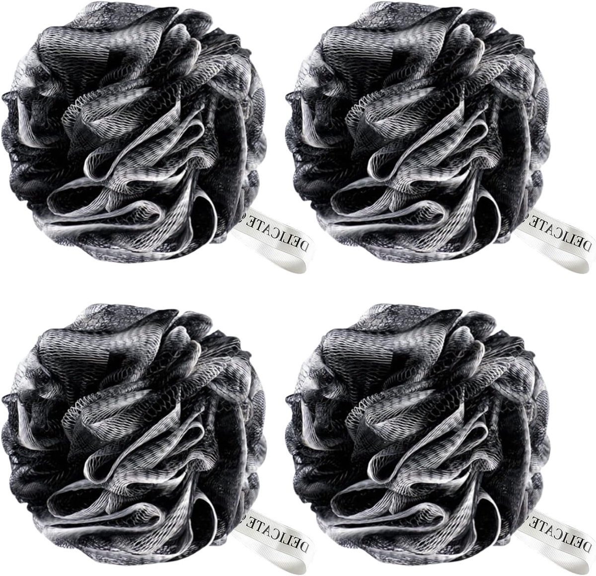 Bad spons 80g groot - zachte loofah - exfoliërend - voor lichaamsreiniging - SnelShoppen
