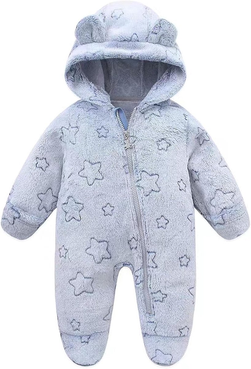 Toddler snowsuit 68 - fleece - warm en comfortabel - perfect voor koude dagen - SnelShoppen
