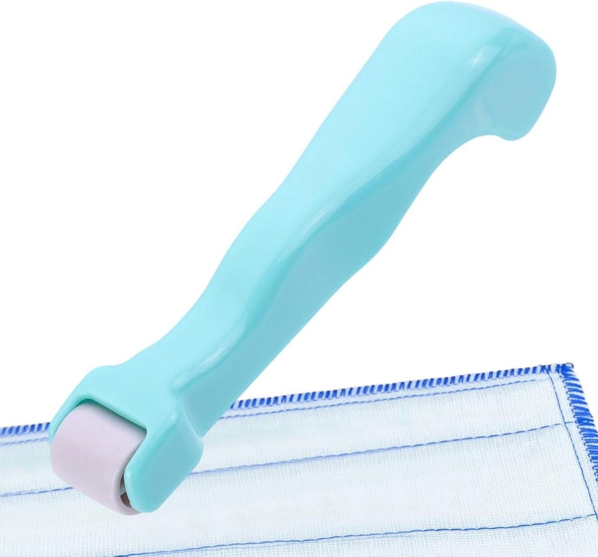 Naadroller Quilten - Stofroller Naaien - Gladstrijken Stof - Verbeterde Controle - 12.2 cm - Groen