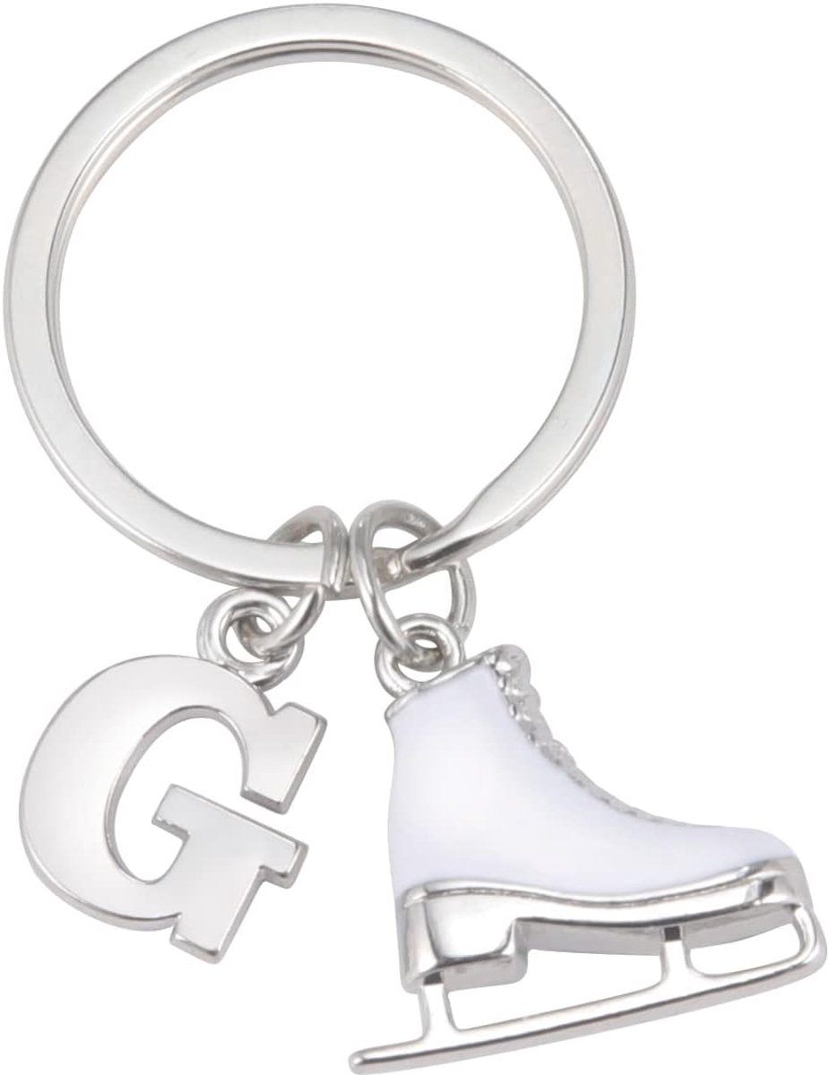 Ice Skate Sleutelhanger Kunstschaatsen Sleutelhangers Voor Meisjes Eerste Schaatsen Charm Sleutelhanger Handtas Decoratie, G, M