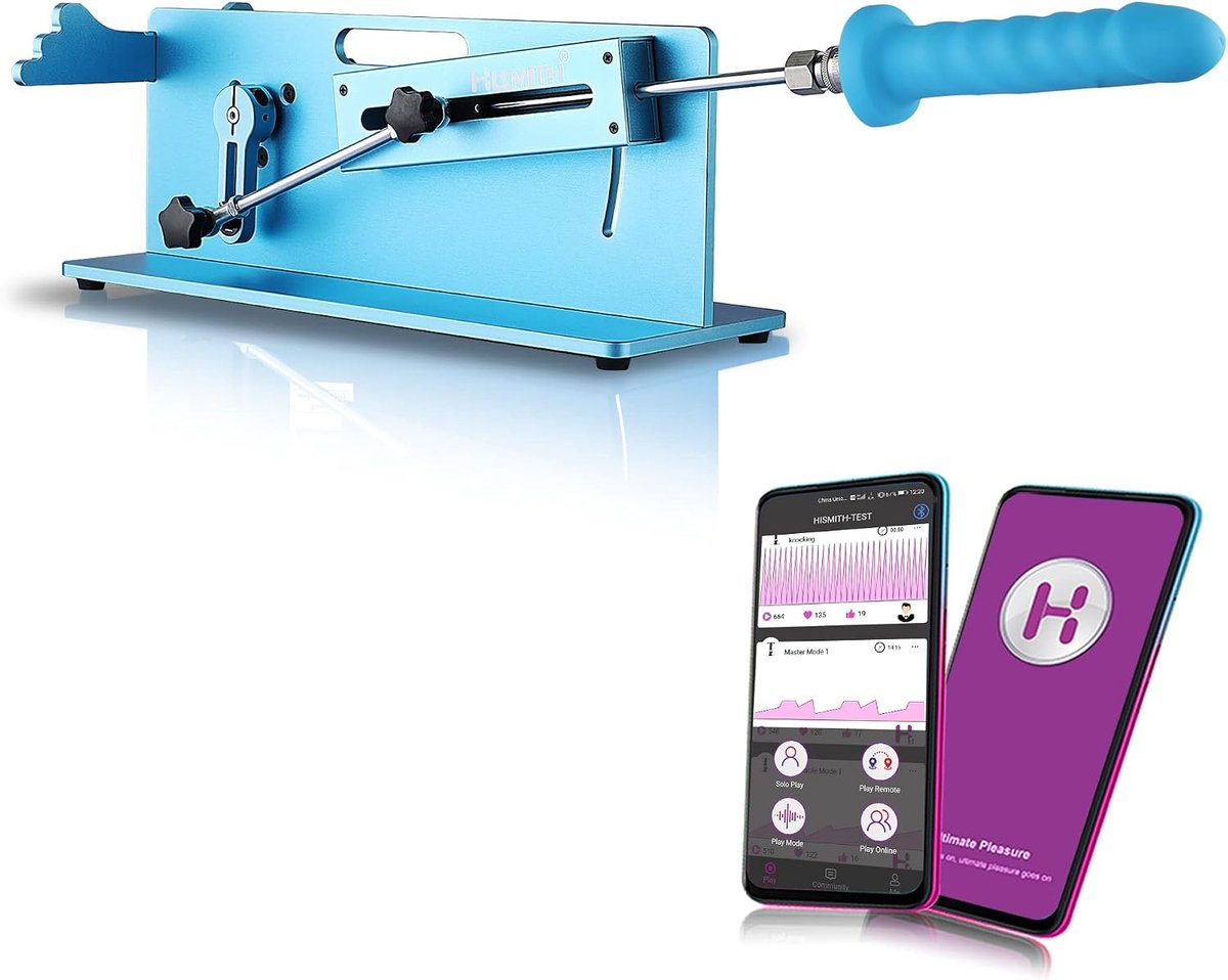 Sexmachine tafelmodel PRO 5 - KlicLok® - Smart App bediening - Geniet van nieuwe ervaringen - SnelShoppen