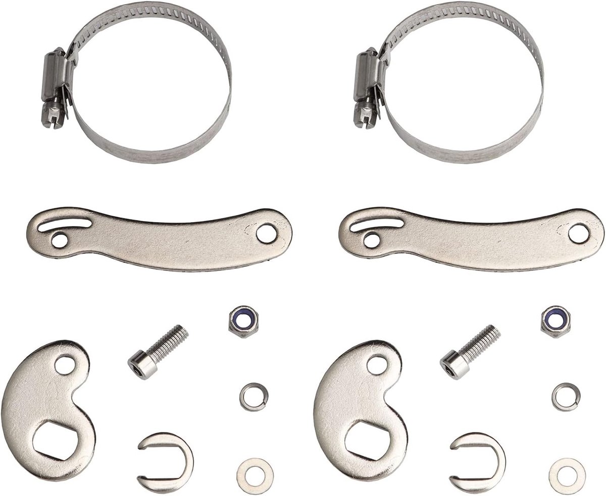 Universele Torque Arm Ombouwset 2 Sets, Compatibel met de meeste elektrische fiets, Beschermende accessoires voor e-Bike voor- of achternaafmotoren