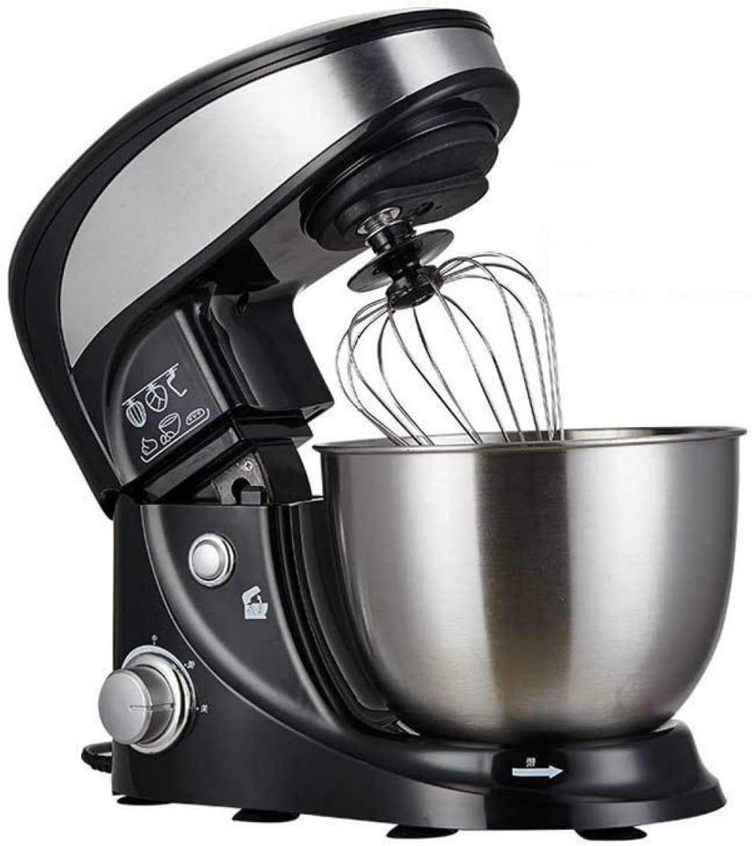 Keukenmachine - Standmixer - Bakken en Koken - Planeetmengsysteem - 4L kom - Wit