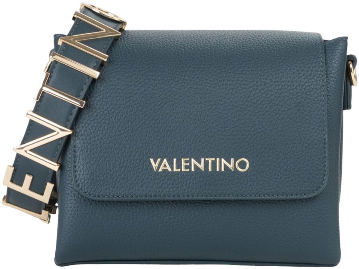 VALENTINO schoudertas Alexia Satchel Petrolio