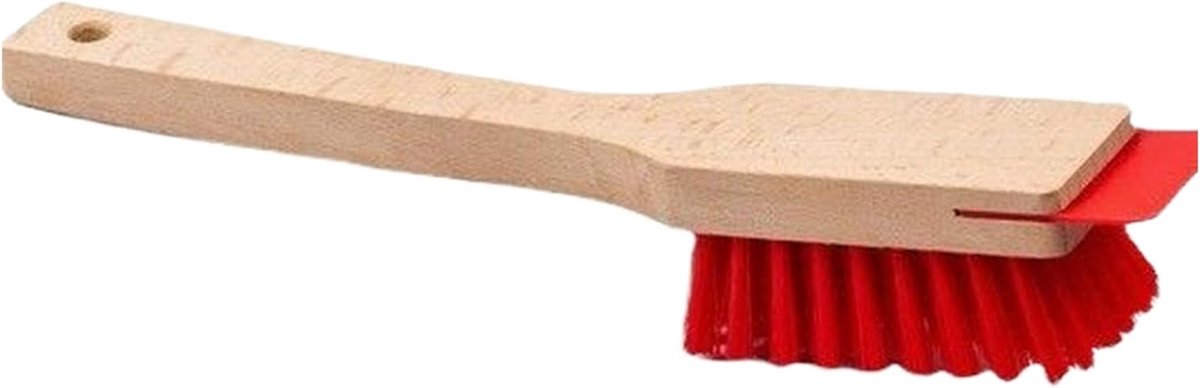 Maaierdek Schraper - Grasmaaier Reiniger - Grasmaaier Onderhoud - Ergonomische Handgreep - 40.5 cm - Hout
