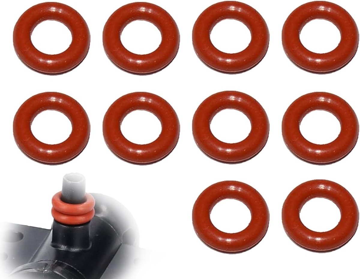 O-ringen, afdichtring, afdichtring, voor ondersteuningsventiel, stoomventiel, zetgroep, uitlaatventiel, compatibel met Philips volautomatische koffiemachines, compatibel