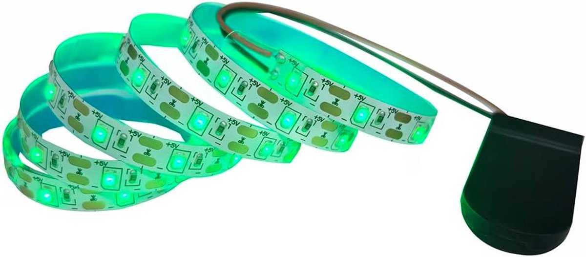 knop batterij aangedreven 2M groene LED strip 3528 60LEDs Flexibele LED Band TV BackLight Kabinet Nachtlampje IP20 niet waterdicht lint touw woondecoratie