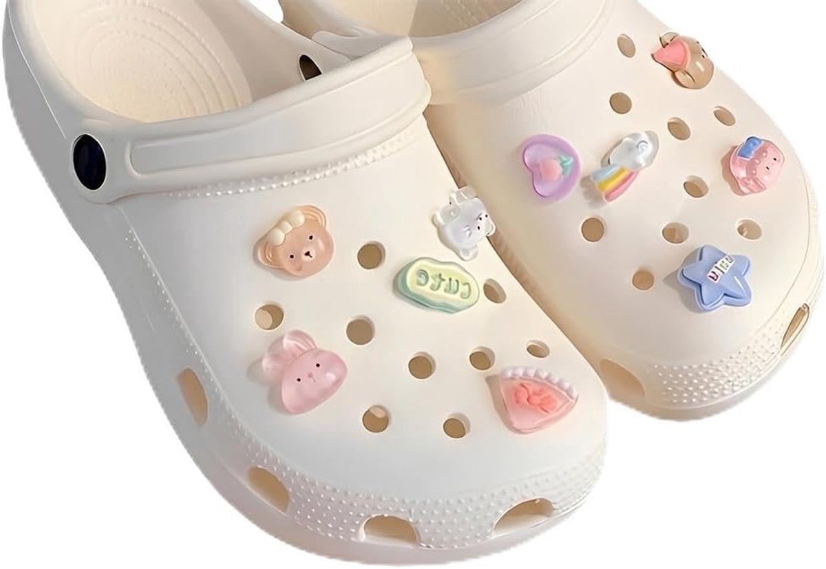 10 stuks Schoen charms, DIY schoen pins, Cadeaus voor familie en kinderen