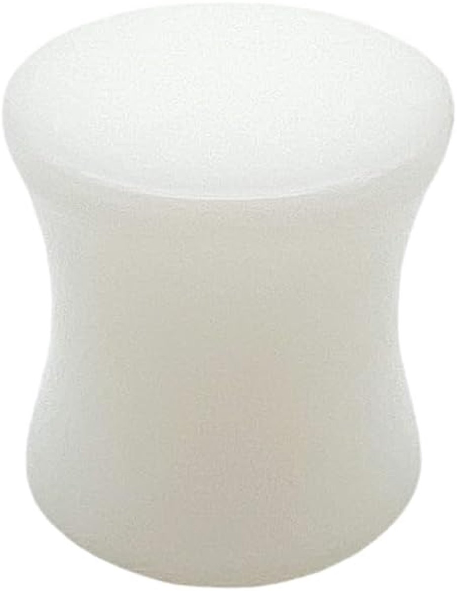 1 oorplug acryl oorpiercing oorsieraad tunnel saddle-plug zadelsluiting 3-25 mm