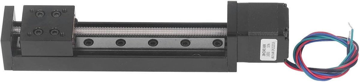 100mm Slag Schuif Tafel 28 Stappenmotor Lineaire Schuif Tafel Single Rail Linear Motion Stage X Y Z Assen voor DIY CNC Router