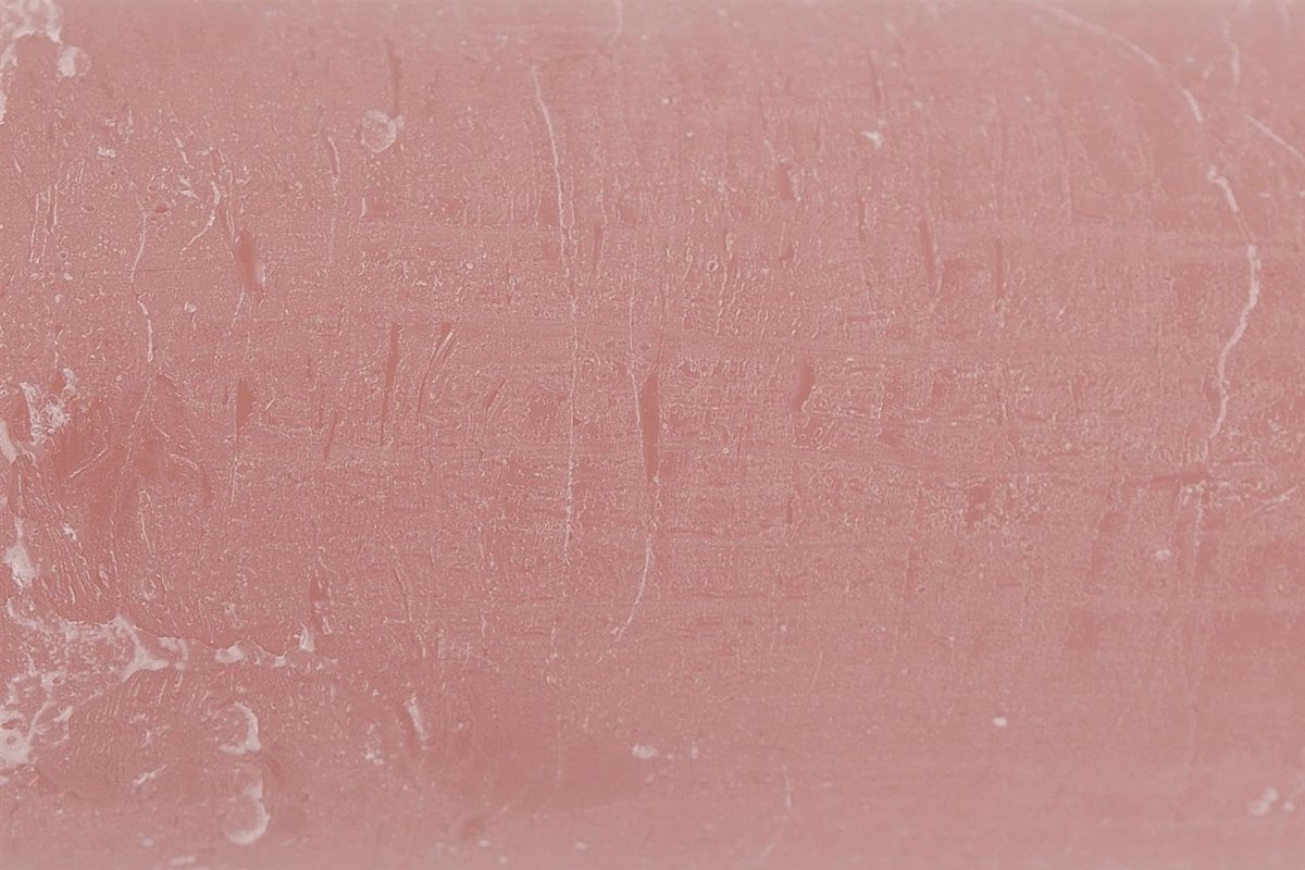 Stomp kaars taupe rose D 6 cm H 8 cm - set van 3 - sfeervolle decoratie - perfect voor elke gelegenheid - SnelShoppen