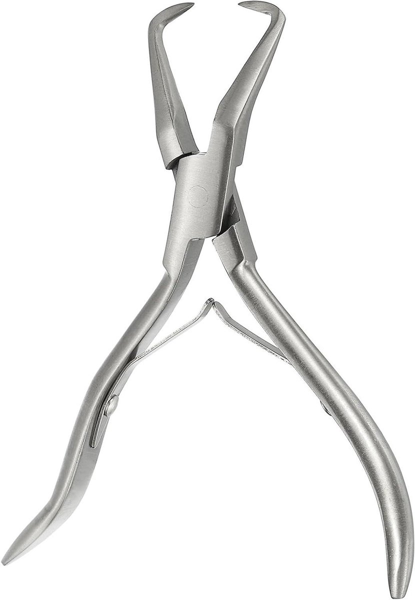 Haarverlenging Tang - Micro Ring Tang - Haarstyling Toepassen - Roestvrij Staal - 127 cm - Zilverkleurig