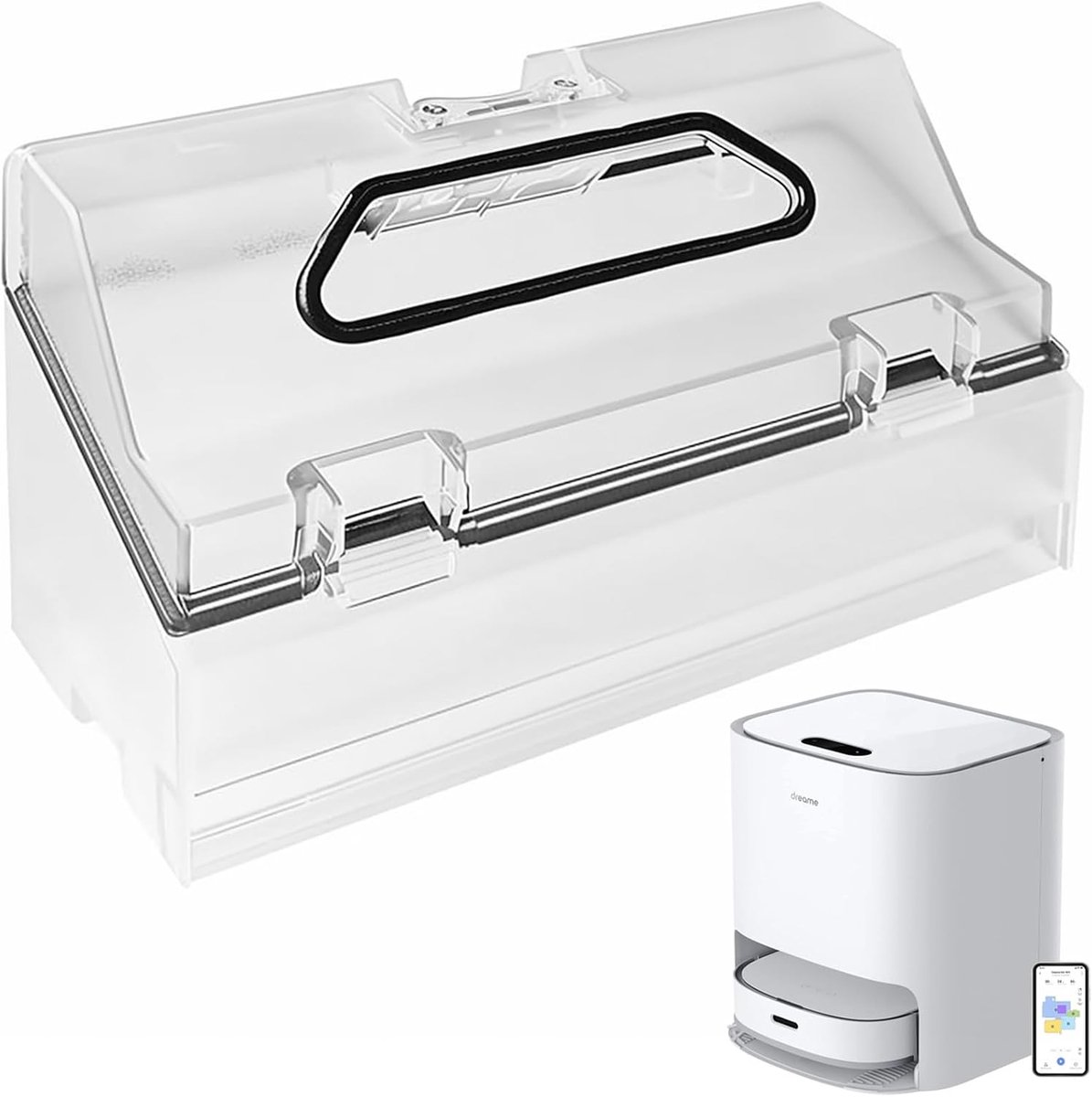 Vervanging voor Xiaomi Dreame Bot W10 / W10 Pro robotstofzuiger, stofreservoir, reserveaccessoires
