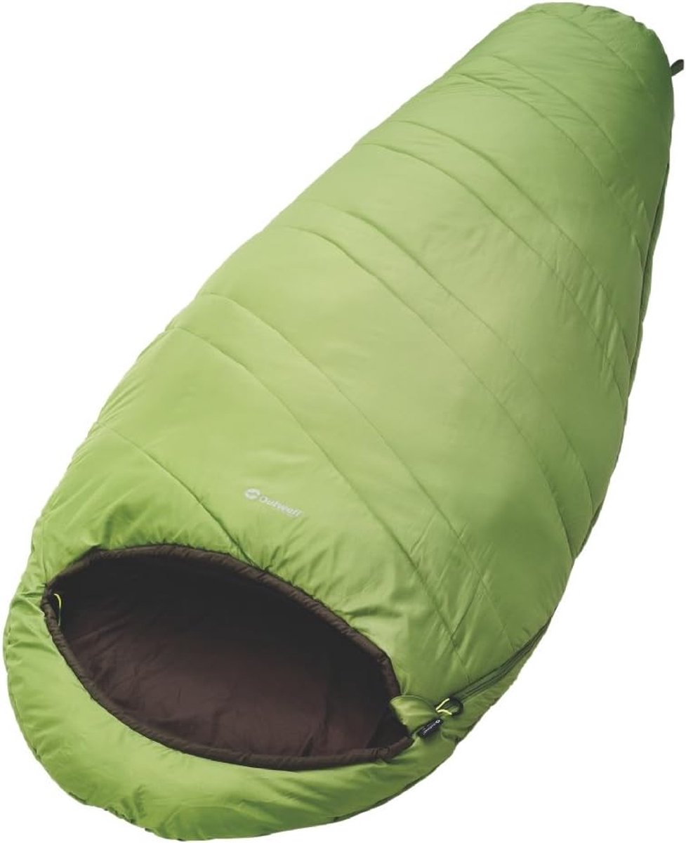 Slaapzak Cushy 1800 - Groen - Comfortabel - Ideaal voor kamperen - SnelShoppen
