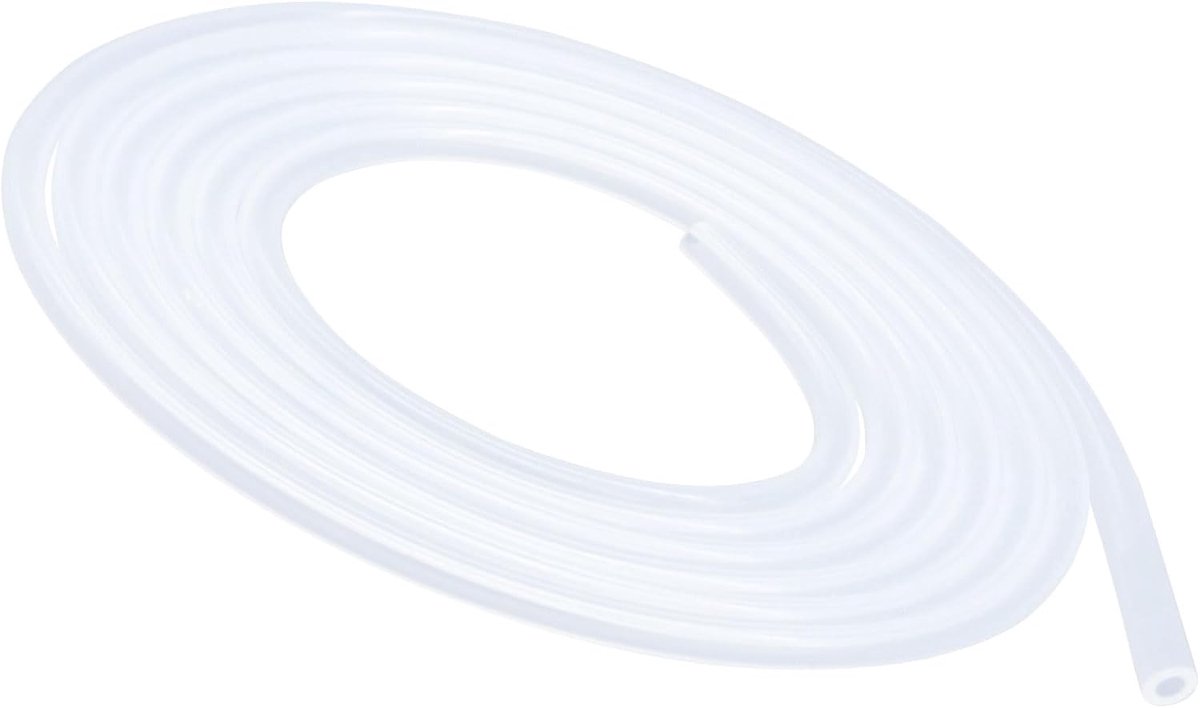 4 mm ID x 6 mm OD siliconen buis 4,5 m, heldere flexibele voedselveilige slang luchtwaterpijp voor pompoverdracht, aquarium