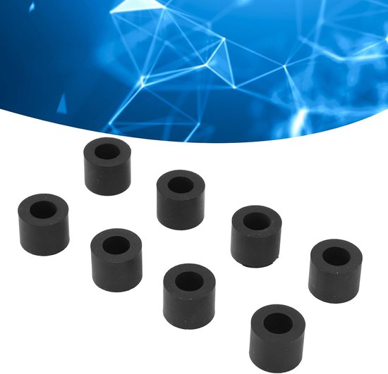 8PCS Rubberen Rolvervanging voor Maker 2, 3, Vervangende Reserve Rubberen Rollen, Roller Reparatie Reserveonderdelen, Rubberen Wielmatgeleider — afbeelding 4