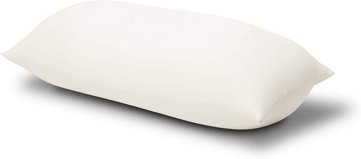 Ergonomische Zitzak - Grote Lounger - Ontspannen Zitten - Extra Rugsteun - 180x80x50cm - Wit