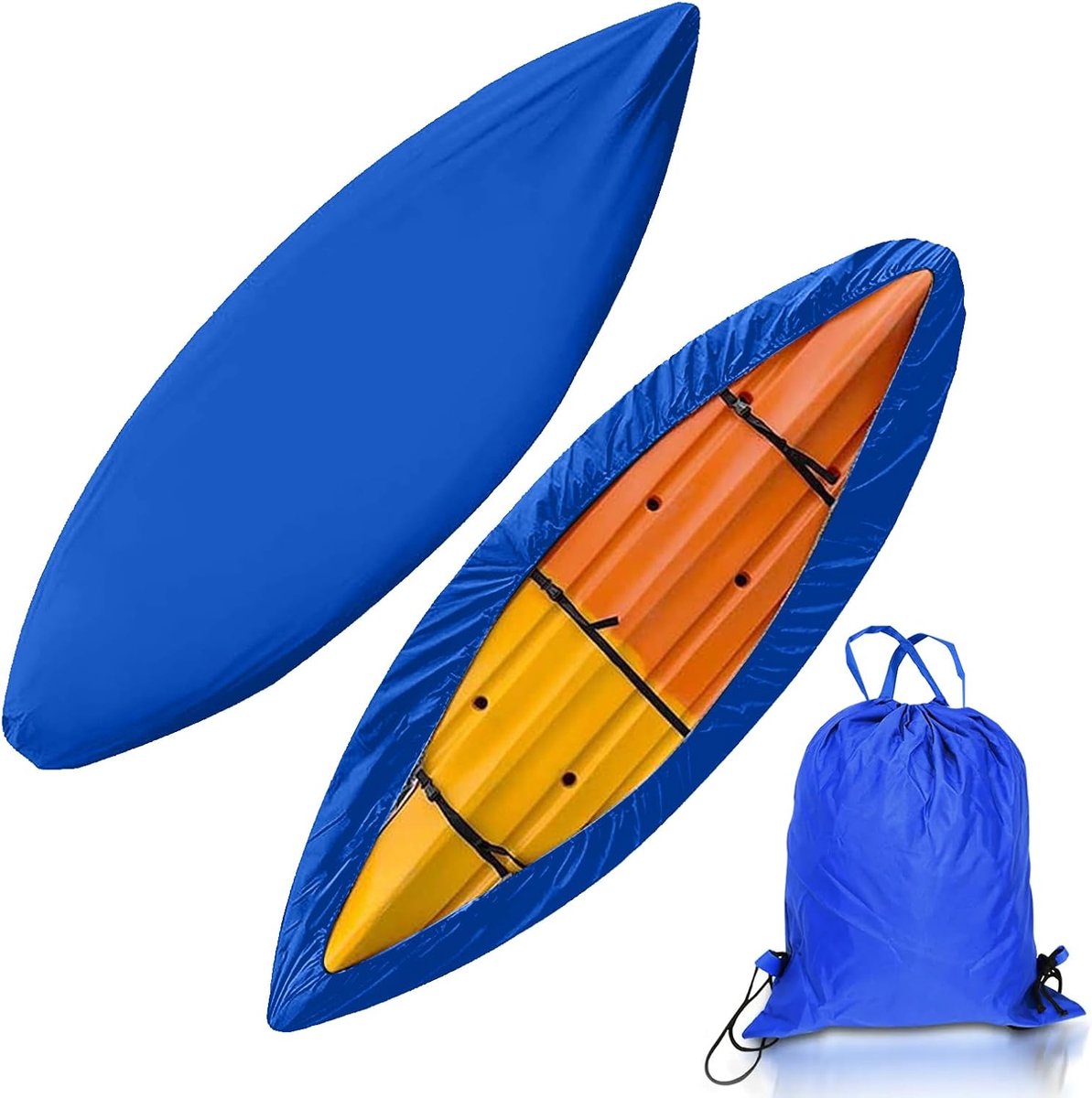 Kayak dekzeil 420D - waterdicht en duurzaam - UV-bescherming - ideaal voor opslag - ShopVlot