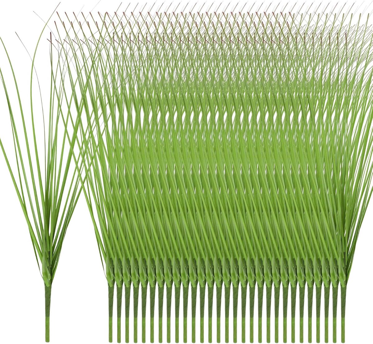 Kunstgras 30 cm - UV-bestendig PET - Realistische groene planten - Perfect voor buiten en binnen - ShopVlot