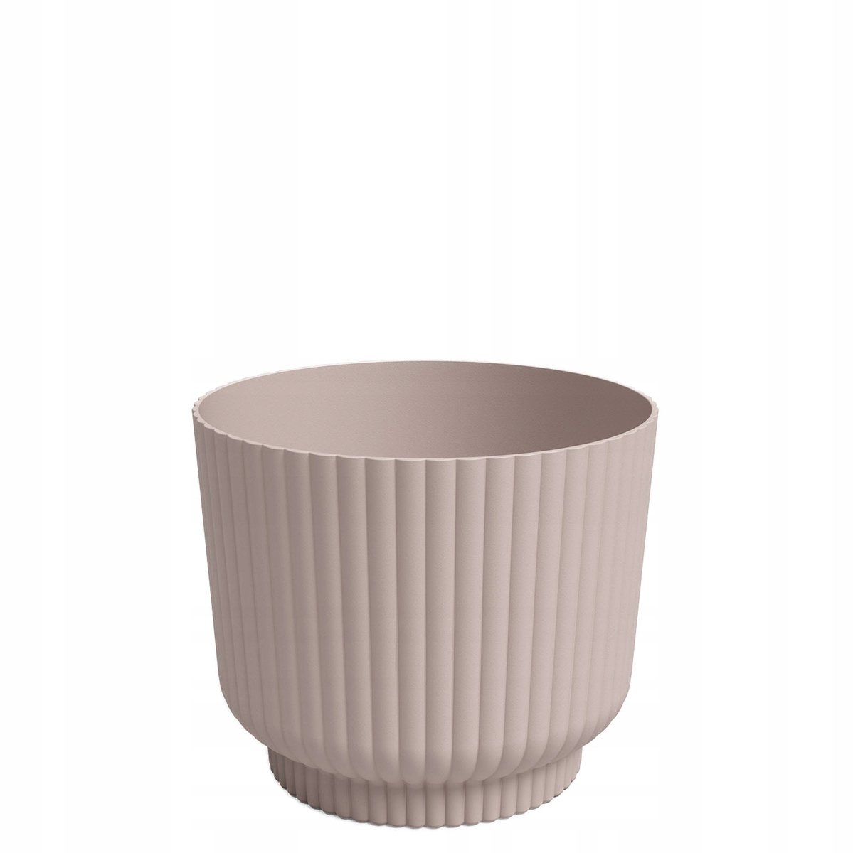 Artevasi Miami Wavy Pot 20cm Lichtroze - Gerecycled & UV-bestendig
