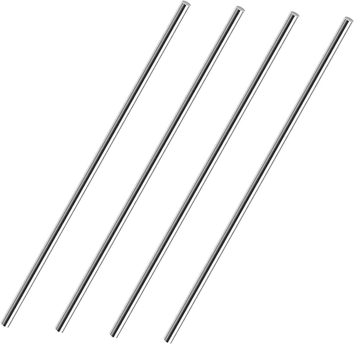 Ronde metalen staven 5mm x 300mm - roestvrijstaal 304 - gladde afwerking - ideaal voor modelbouw - ShopVlot