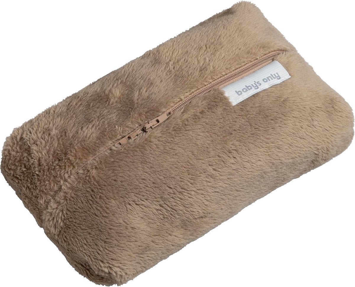 SnelShoppen - Baby Wipes Cover - Waterdichte Zachte Wiegdeken - Clay - Stijlvol en Functioneel voor Luiertassen en Aankleedtafels