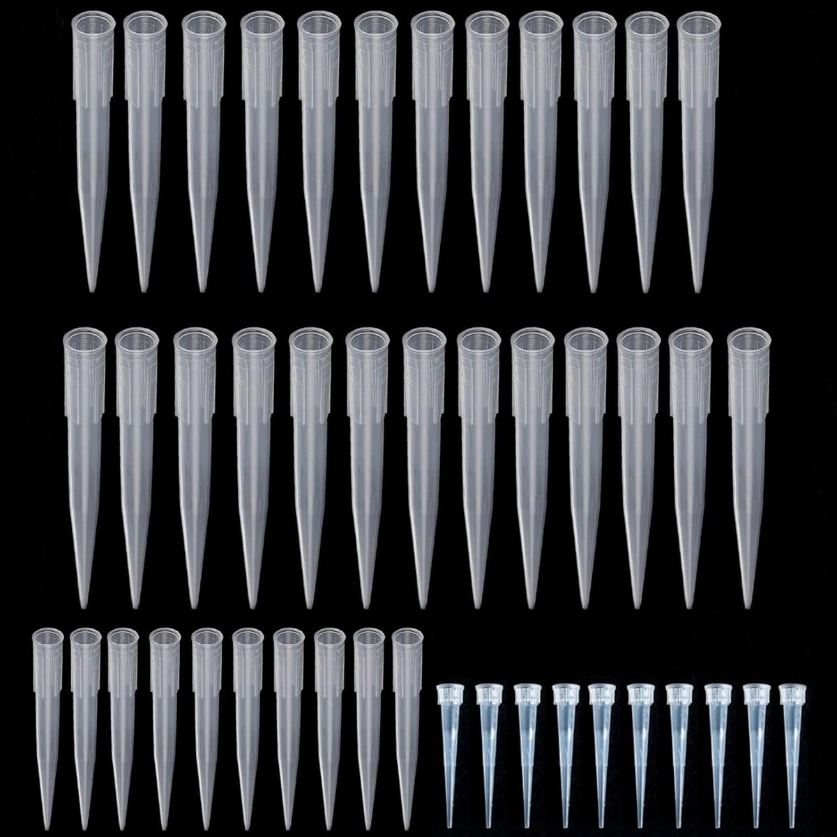 Bloemenvazen voor Taartdecoratie 45pcs - Plastic - Diverse Maten - Stabiliseert Verse Bloemen - ShopVlot