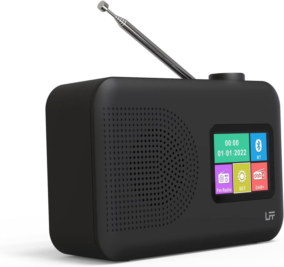 DAB digitale radio - compacte FM radio - Bluetooth functie - helder geluid - ShopVlot