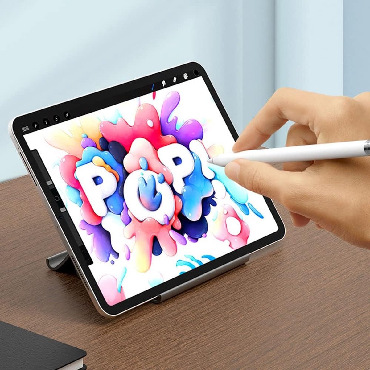 Verticale notebookstandaard - verstelbare automatische krimpbreedte gaming laptopbeugel voor alle laptopmodellen (zwart)