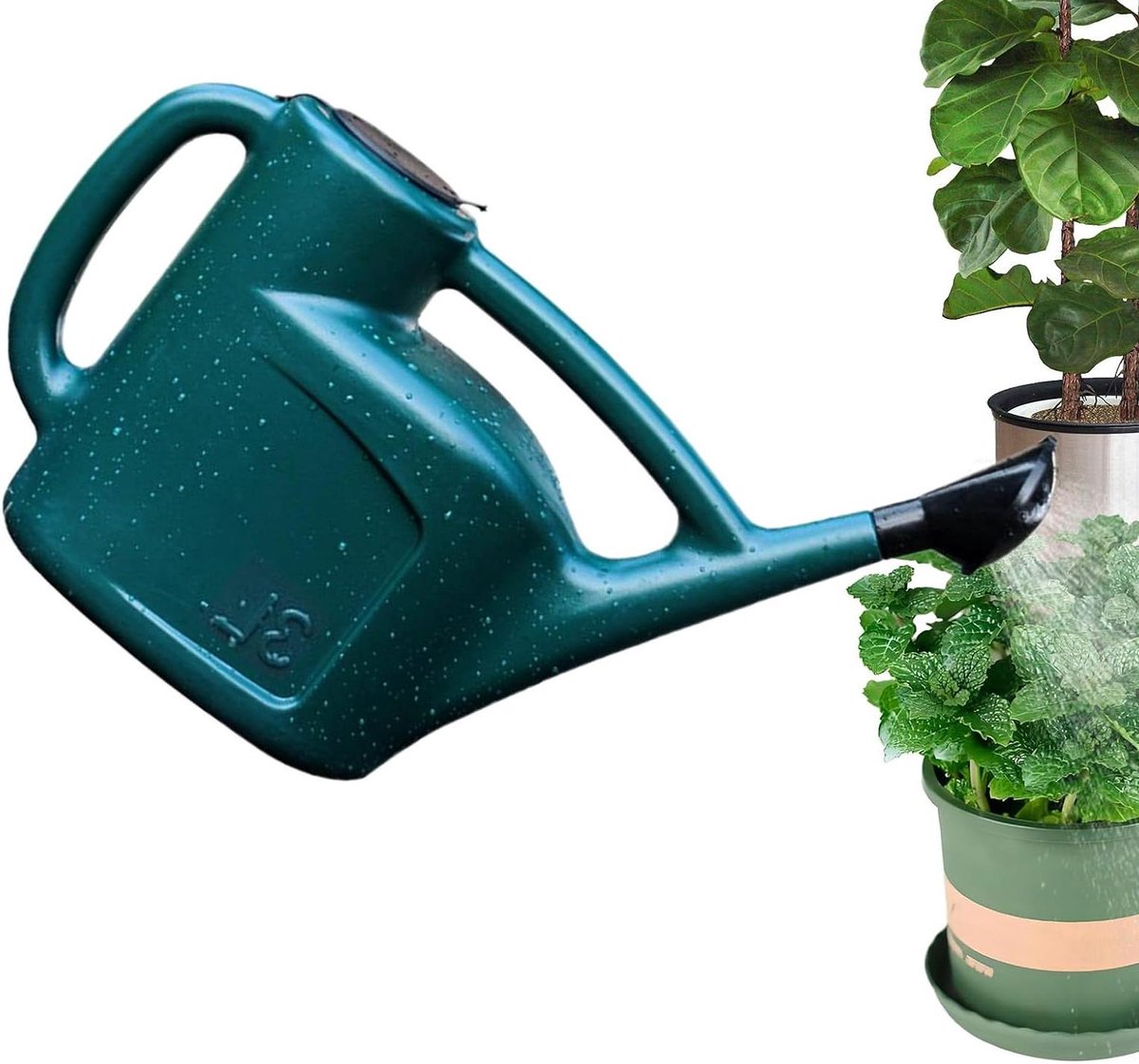 Gieter - Waterkruik Planten - Tuinonderhoud - Efficiënte Hydratatie - 3L - Groen