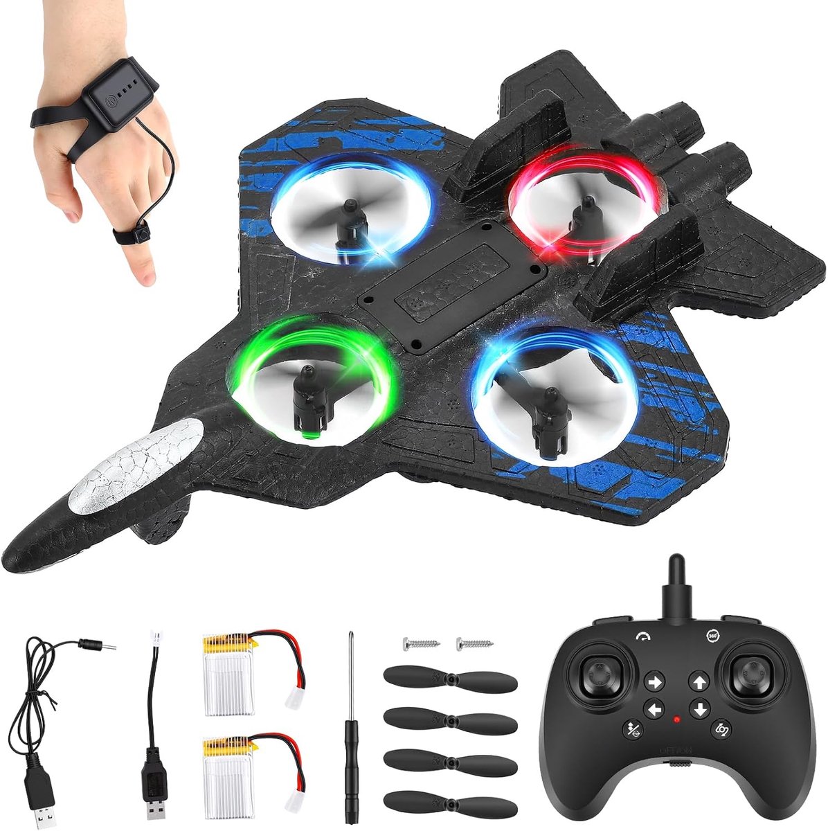 RC Flugzeug (blauw)