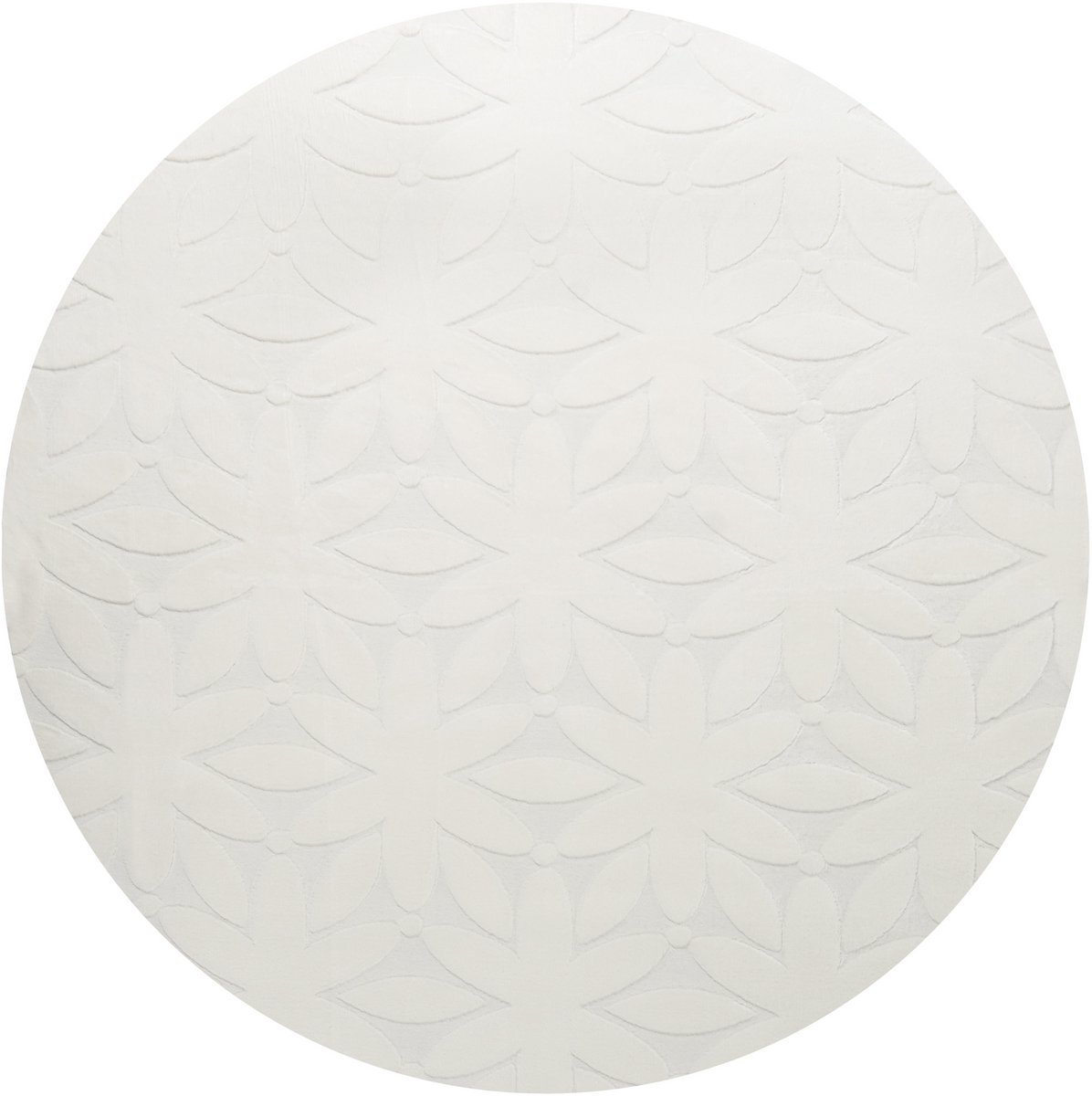 HOOD - Vloerkleed - Gebroken wit - 160 cm - Polyester