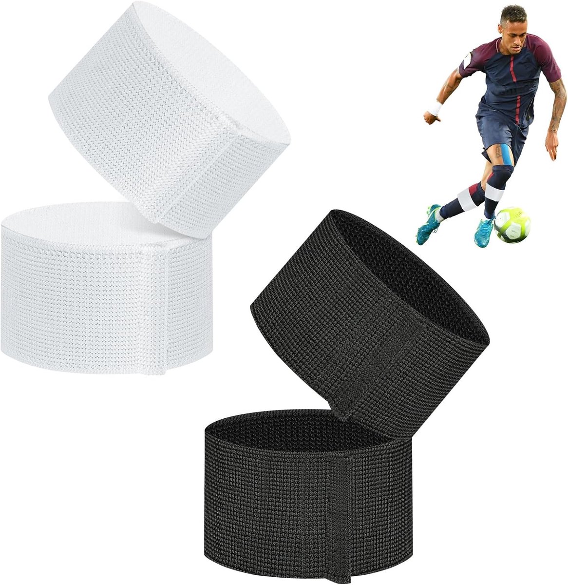 Scheenbeschermers voor voetbal, veilige en comfortabele ondersteuning voor scheenbeschermers, siliconen, voor kinderen en volwassenen, wasbaar, voetbal, voetbalgeschenken