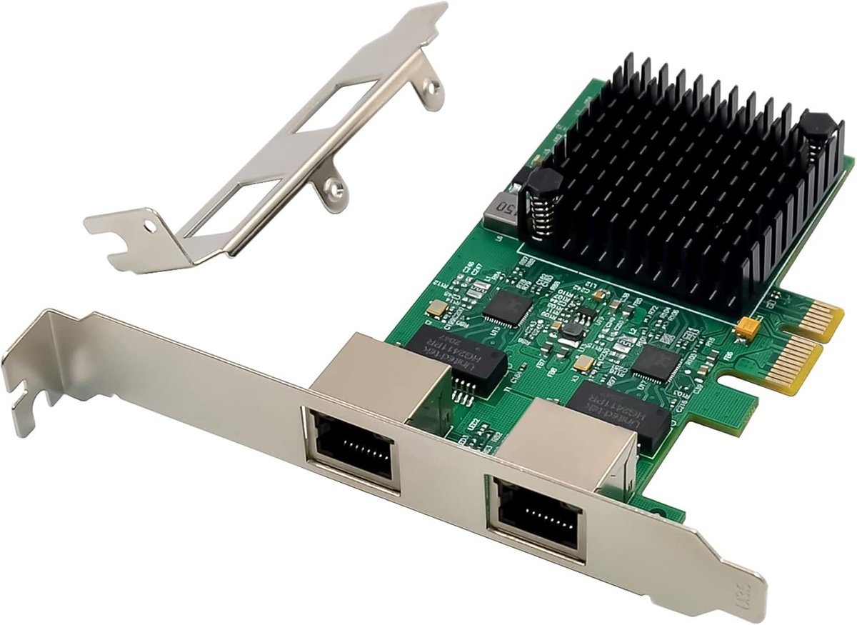 2.5GBase-T PCIe Netwerkadapter RTL8125B 2500/1000/100Mbps PCI Express Gigabit Ethernet NIC-kaart RJ45 LAN-controller