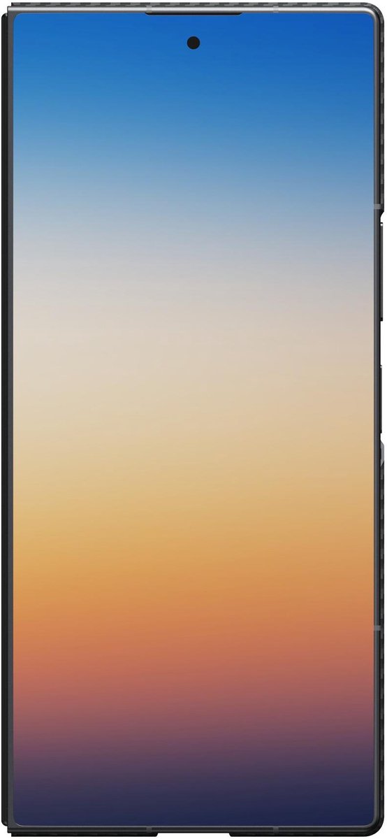 Pitaka Twill Case Galaxy Z Fold 8 Ultra, Black Grey