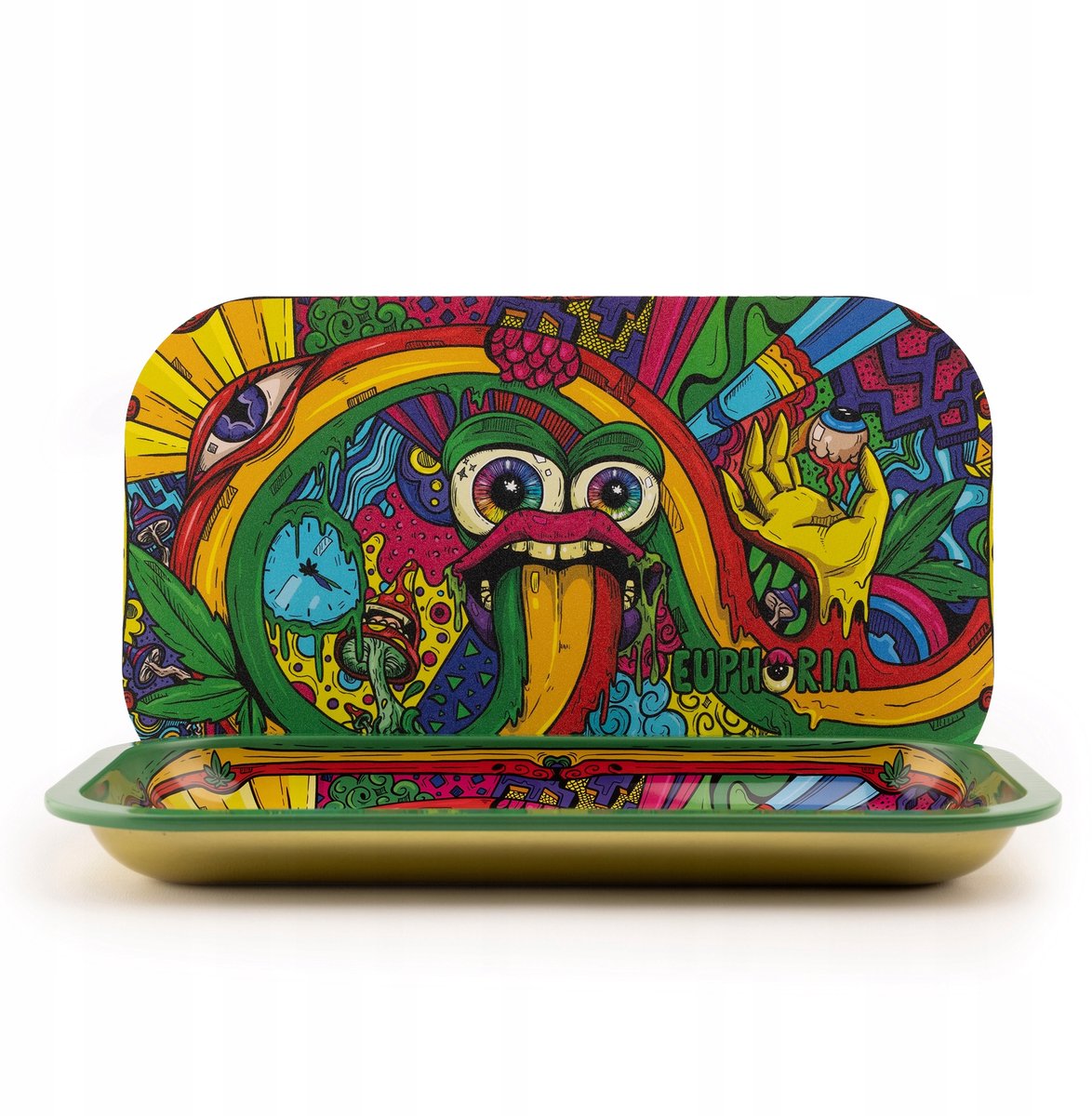 Metalen Dienblad Euphoria Vibrant met Magneetdeksel 27x16 cm