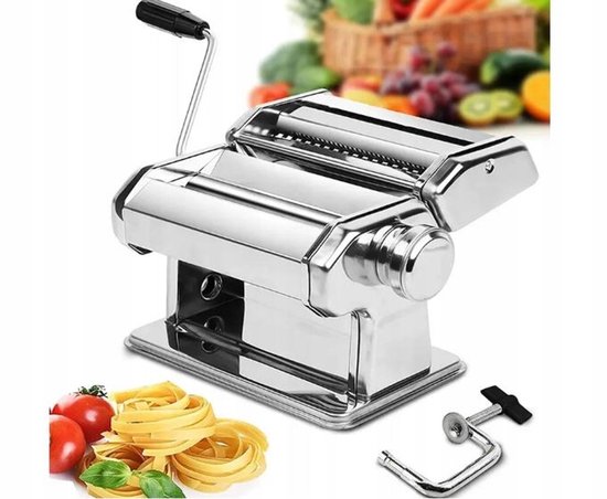 handmatige Pastamachine & Deegroller - Verstelbare Dikte — afbeelding 3