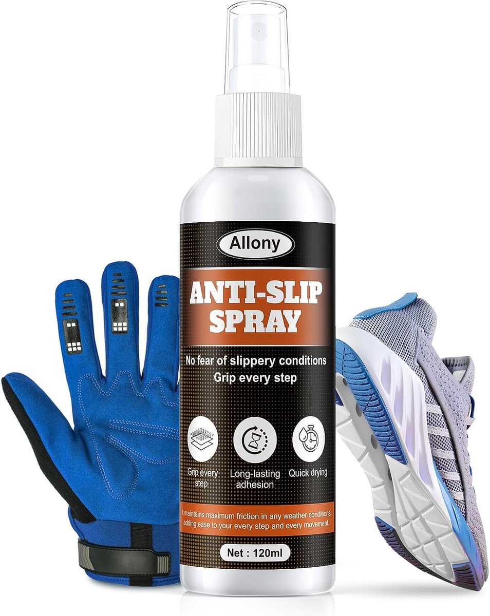 SnelShoppen - Padel Grip Spray 120ml, Verbeter Grip voor Tennis, Badminton en Golf Rackets, Antislip Hand Grip Spray, Ideaal bij Vochtige Handen