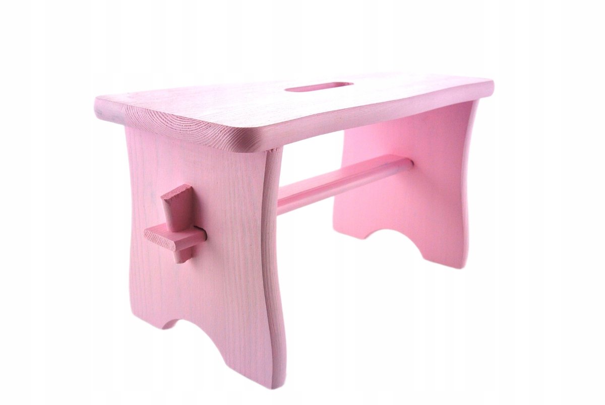 Hoge Roze Houten Keukenkruk FSC Gecertificeerd