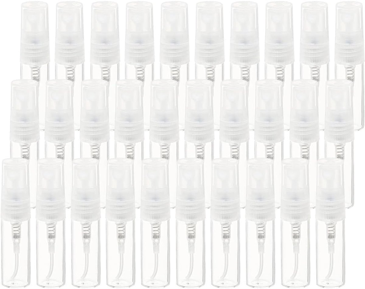 Sprayfles 3 ml - Glazen mini atomizer - Transparant - Ideaal voor parfum en verzorging - ShopVlot