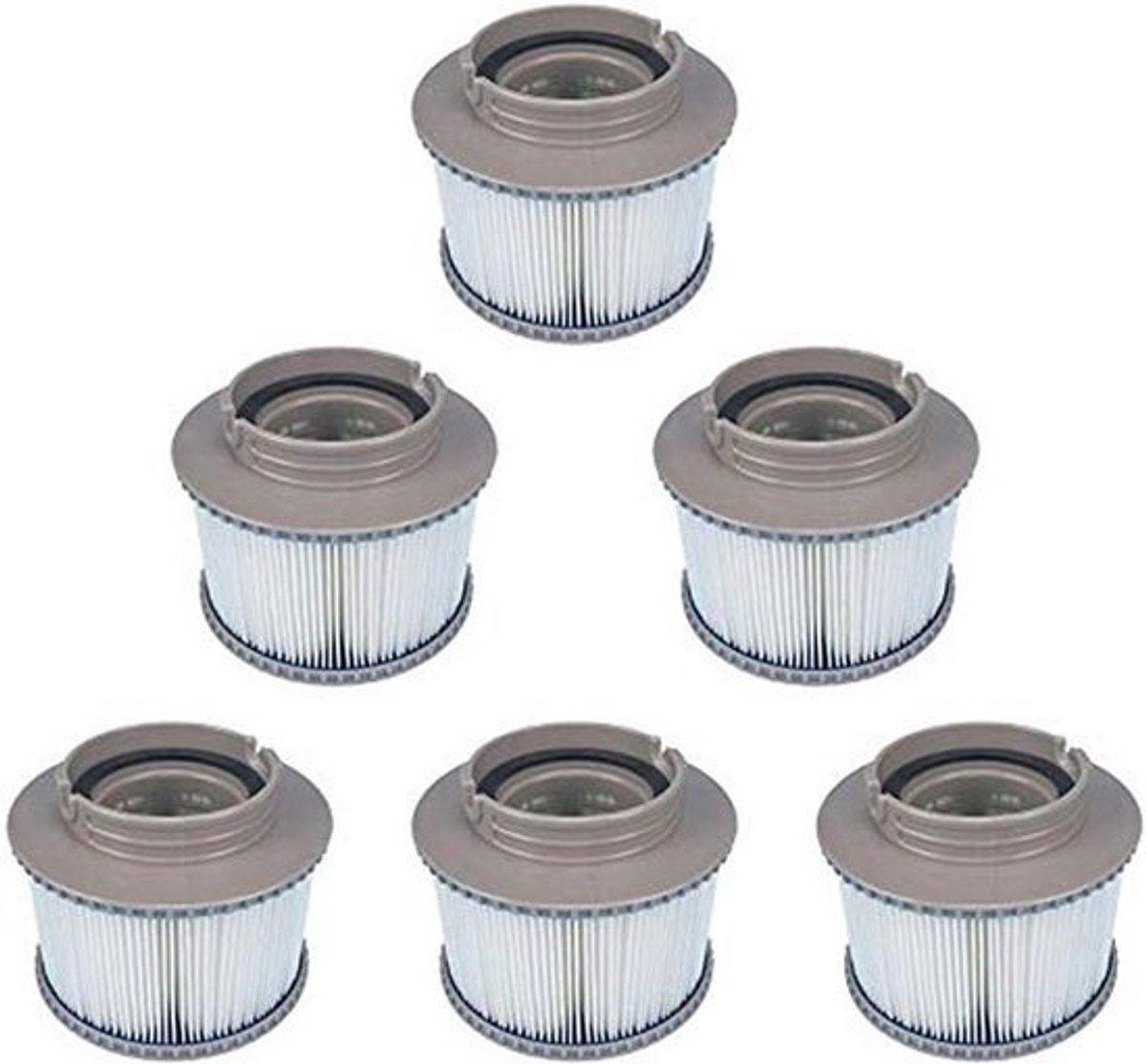 6 reservefilters voor MSPA FD2089 filtercartridge - zwembad en spa's - vervangingsfilters Wuyan